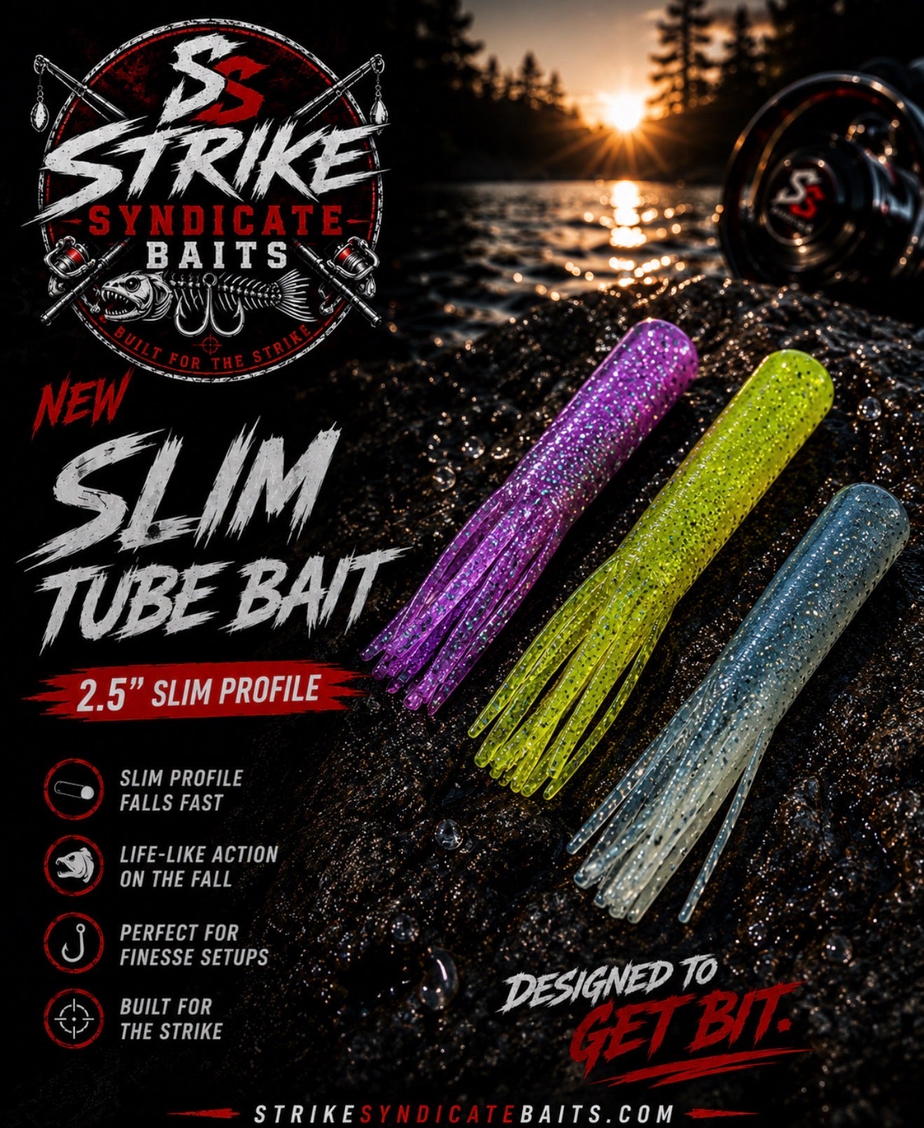 Slim Tube Bait 6 pack