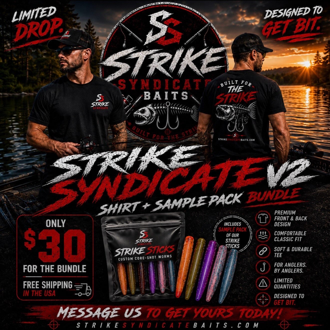 Strike Syndicate Combo Pack – Signature Strike Stick Sampler